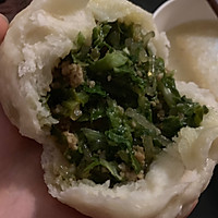 超大个吃过瘾的粉丝青菜肉包的做法图解7