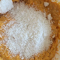 节日必备-南瓜饼(烤箱版非油炸更健康)的做法图解4
