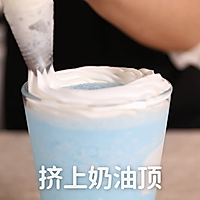 蓝天白云做法，小兔奔跑饮品教程的做法图解9