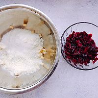 #莓语健康日记#“莓”味蔓越莓奶酥卷的做法图解4