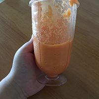 胡萝卜酸奶汁的做法图解6