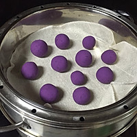 超级简单的糯米紫薯糍的做法图解5