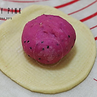 HONEY PINK-红心火龙果小面包的做法图解7