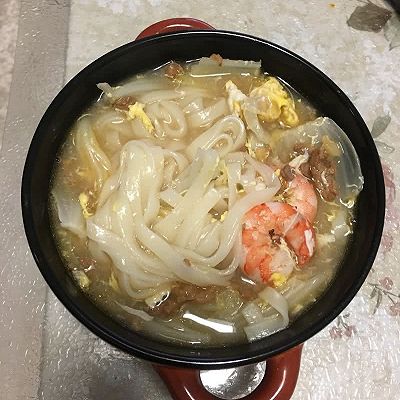鲜虾清汤挂面