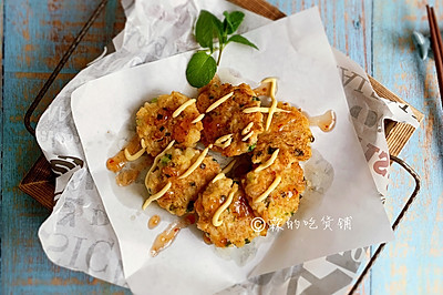 马蹄鲜虾饼