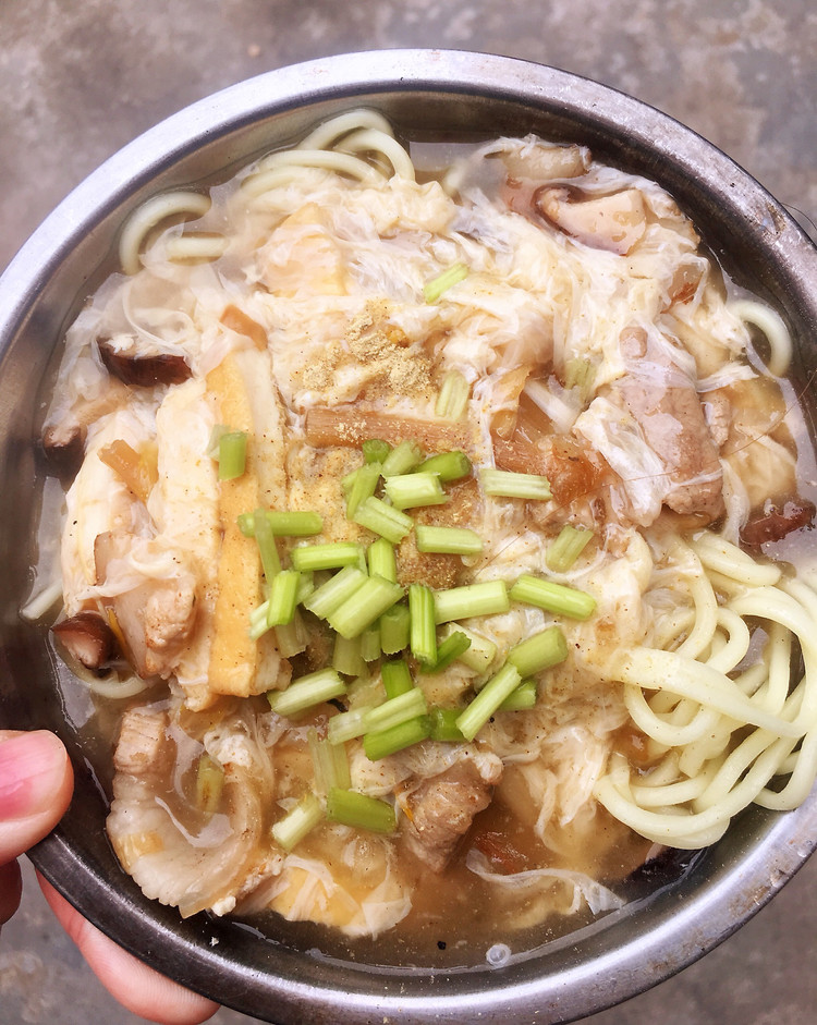 传统小吃-漳州卤面的做法