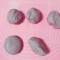 紫薯莲花馒头的做法图解3