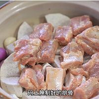 啫啫芋头排骨煲的做法图解7
