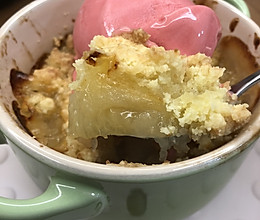 Peach Crumble （桃香酥）的做法