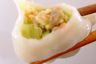香菇豆腐饺子