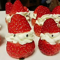圣诞爷爷聚会 草莓蛋糕的做法图解7