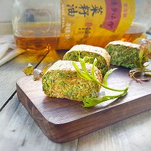 香椿芽厚蛋烧