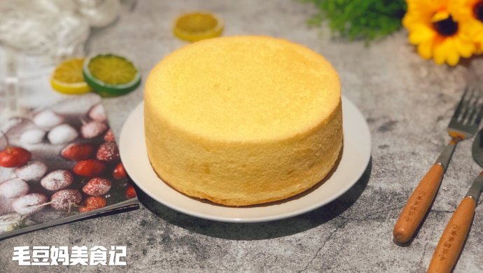 6寸戚风蛋糕