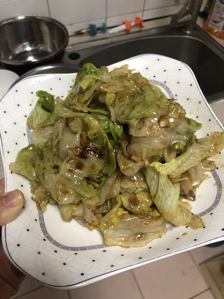 蚝油生菜的做法