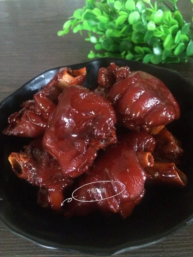 我家的香炖猪蹄的做法图解13