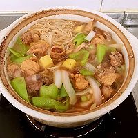 香辣鸡块煲的做法图解7