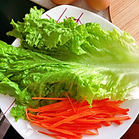 #舌尖上的乡村同款美食#解馋吃不胖鸡排卷饼的做法图解1