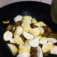 #我为奥运出食力#牛腩芋艿煲的做法图解9