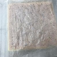 #春季减肥，边吃边瘦#香葱肉松蛋糕卷的做法图解14