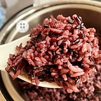脱糖黑米沥米饭#就是红烧吃不腻！#的做法图解6