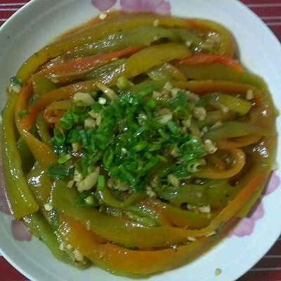 麻油烧辣椒