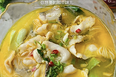 超快手酸汤黑鱼片