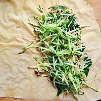 越吃越瘦系列——千张卷绿豆芽韭菜炒花甲的做法图解6