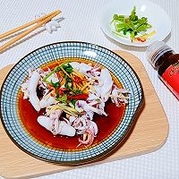 #花式新美味就酱简单#捞汁笔管鱼的做法图解6
