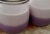 鲜奶紫薯布丁的做法