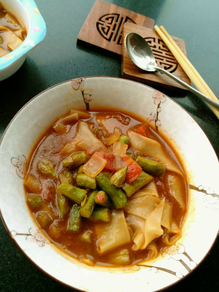 手擀面之豆角汤面的做法