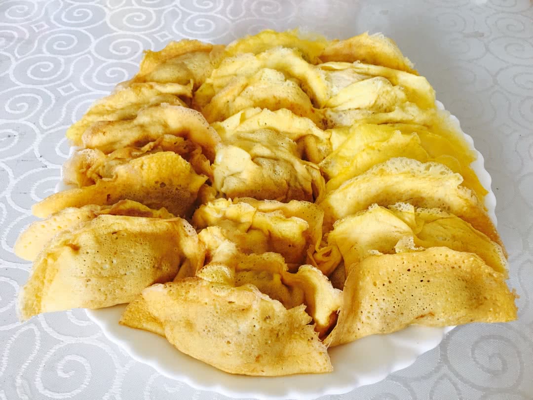 平锅鸡蛋饺的做法图解6