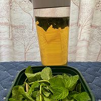 自制荷叶薄荷茶的做法图解3