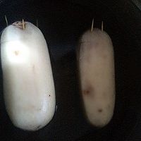 桂花蜜汁糯米藕的做法图解6