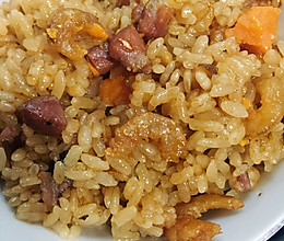 腊味糯米饭的做法