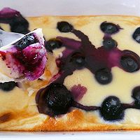 爆浆蓝莓酸奶蛋糕_❤️爱意满满的快手甜点营养早餐的做法图解9