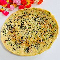 豇豆鸡蛋火腿黑芝麻早餐饼的做法图解17