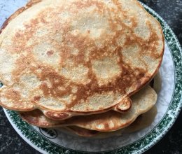 甜甜香蕉饼的做法