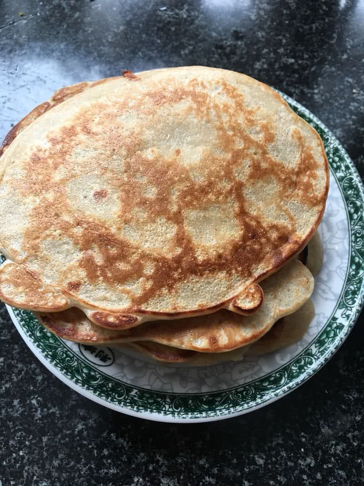 甜甜香蕉饼的做法