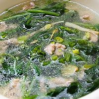 菠菜肉片汤 平菇肉片汤 番茄肉片汤 黄瓜肉片汤 丝瓜肉片汤的做法图解15