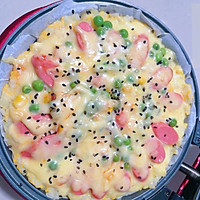 杂粮蔬披萨#麦子厨房小红锅#的做法图解9