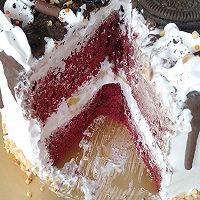 八寸红丝绒蛋糕的做法图解23