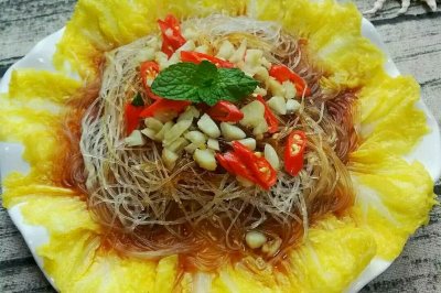 蒜蓉粉丝娃娃菜