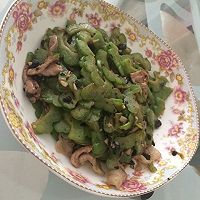 肉片苦瓜的做法图解7