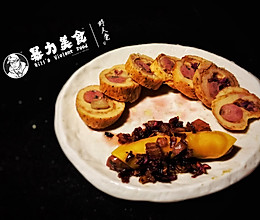 爽口鸡胸肉卷的做法
