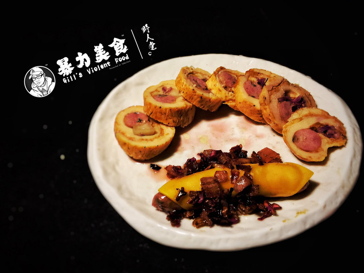 爽口鸡胸肉卷的做法