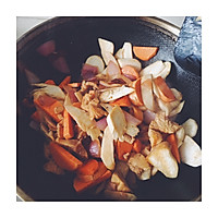 鸡胸肉杏鲍菇地瓜咖喱的做法图解2