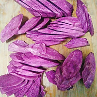 紫薯仙豆糕的做法图解1