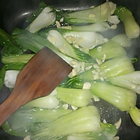 爆炒小油菜的做法图解6