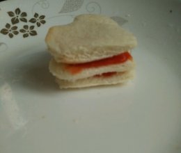 番茄酱小三明治的做法