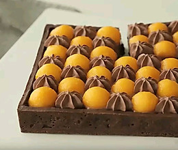 芒果巧克力挞的做法